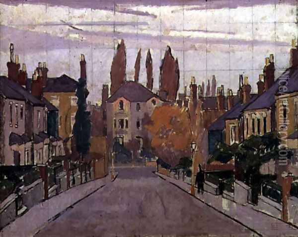 Chisholm Road Richmond Oil Painting - Spencer Frederick Gore