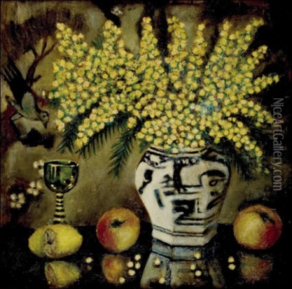 Mimosan Oksia Oil Painting - Sulho Sipilae