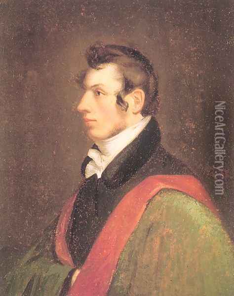 Self-Portrait 1811-12 Oil Painting - Samuel Finley Breese Morse