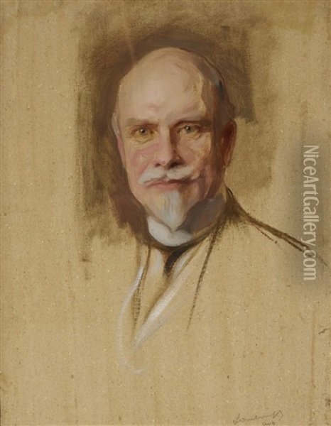 Count Heinrich Larisch Von Moennich (1850-1918) Oil Painting - Philip Alexius De Laszlo