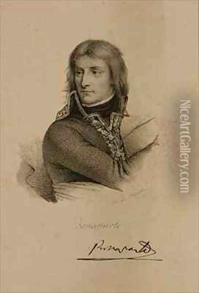 Portrait of Napoleon Bonaparte 1769-1821 2 Oil Painting - Francois Seraphin Delpech