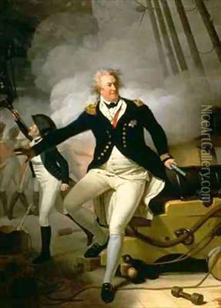 Admiral Adam Duncan 1st Viscount Duncan of Camperdown 1731-1804 Oil Painting - Henri Pierre Danloux