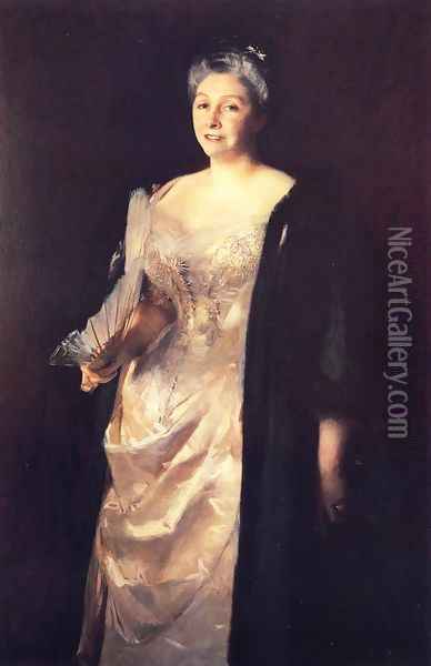 Mrs. William Playfair Oil Painting - John Singer Sargent