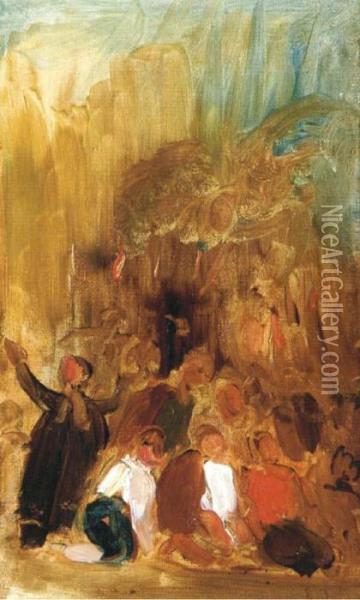 La Priere Oil Painting - Eugene Delacroix