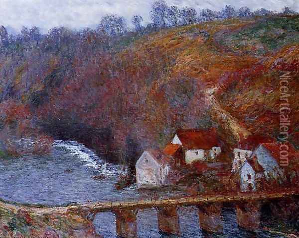 The Grande Creuse By The Bridge At Vervy Oil Painting - Claude Oscar Monet