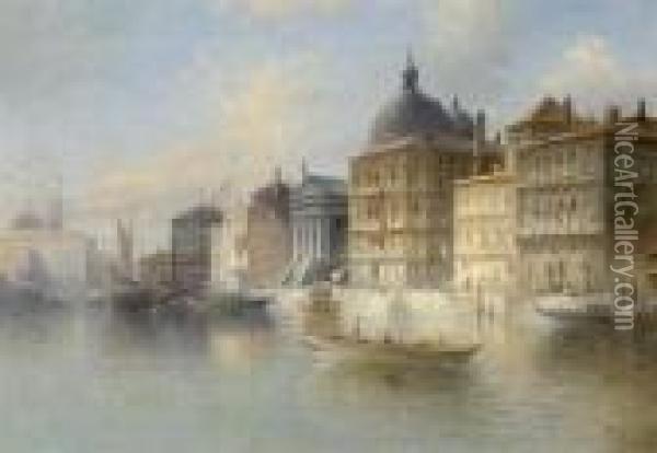 Venice Oil Painting - Karl Kaufmann