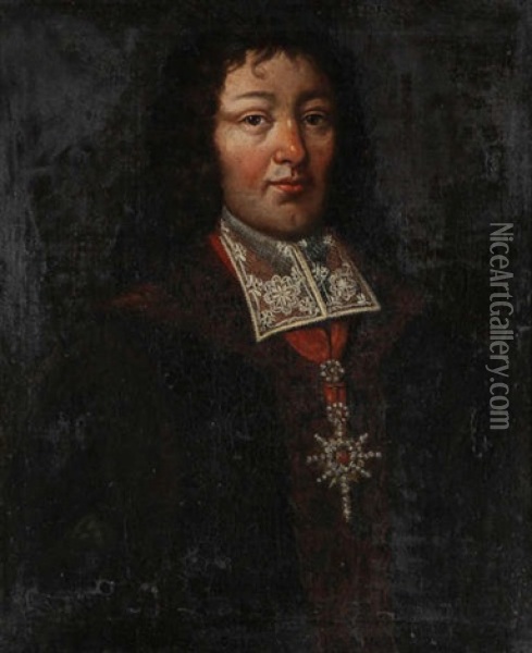 Portrait D'un Homme Noble Oil Painting - Michiel Janszoon van Mierevelt