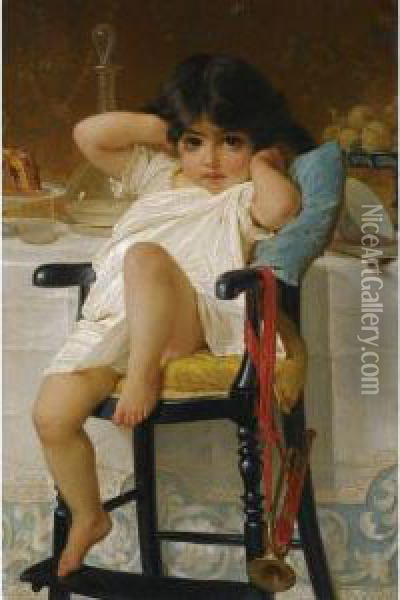 Innocence Oil Painting - Emile Munier