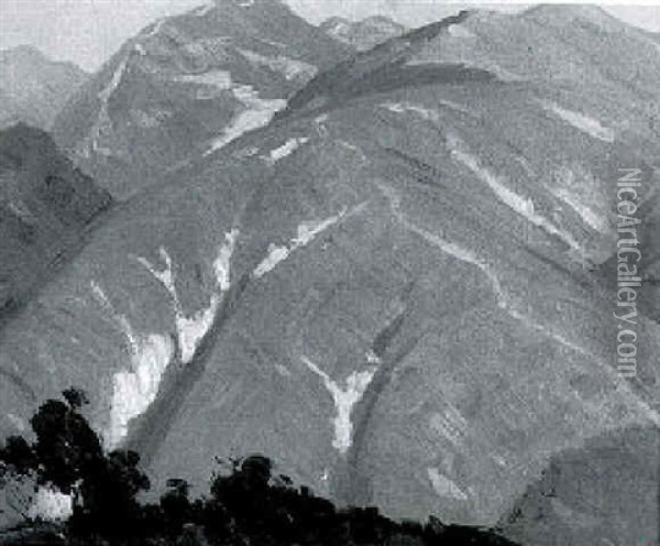 Mountain Landscape Oil Painting - Paul Turner Sargent