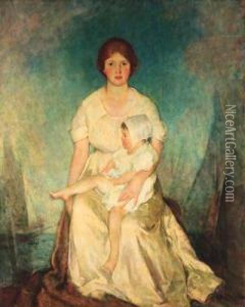 Motherhood Triumphant Oil Painting - Charles Webster Hawthorne