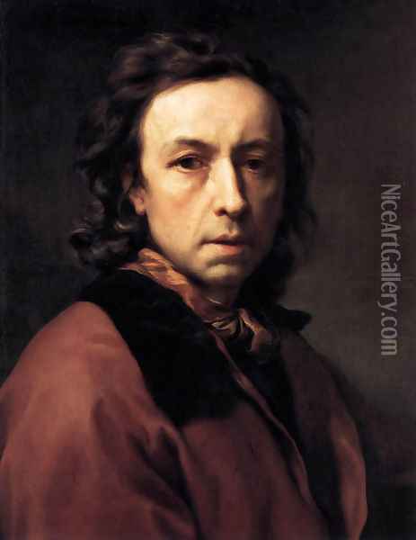 Self-portrait 6 Oil Painting - Anton Raphael Mengs