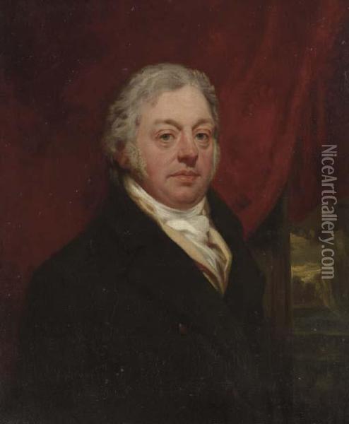 Portrait Of Joseph Greaves, Esq. Oil Painting - Sir William Beechey