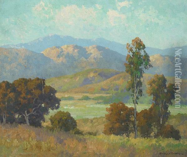 In The Hills Oil Painting - Maurice Braun