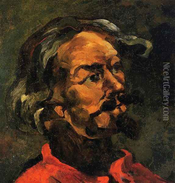 Portrait Of Achille Emperaire Oil Painting - Paul Cezanne