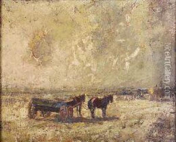 Harvest-time Oil Painting - Harry Filder