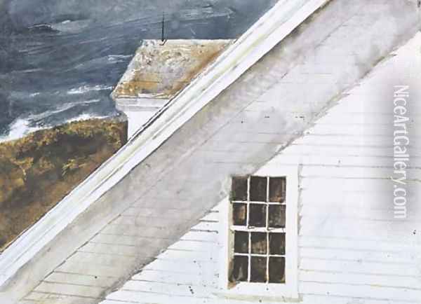 Eavesdrop Oil Painting - Henriette Wyeth