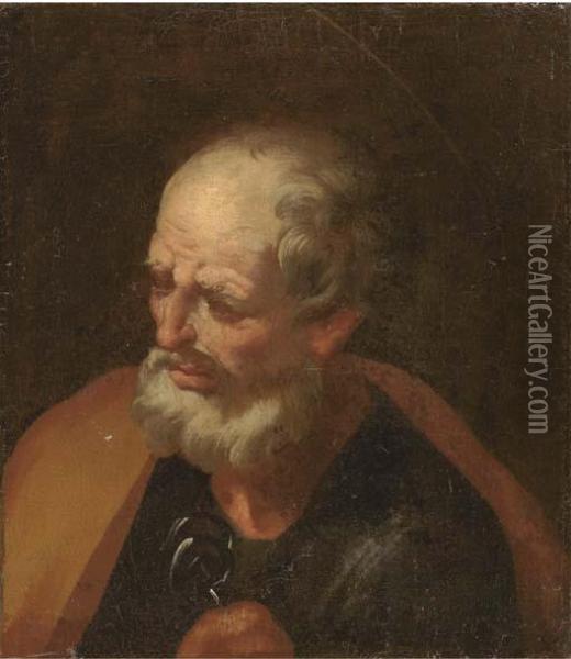 Saint Peter Oil Painting - Jusepe de Ribera