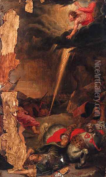 The Conversion of Saint Paul Oil Painting - Flemish School