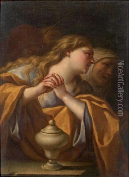 Sainte Marie Madeleine Oil Painting - Luca Giordano