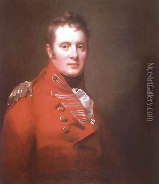 Colonel A. Campbell of Possil Oil Painting - Sir Henry Raeburn