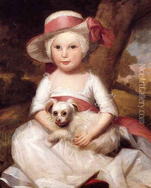 Portrait of a Child Oil Painting - Ralph Earl