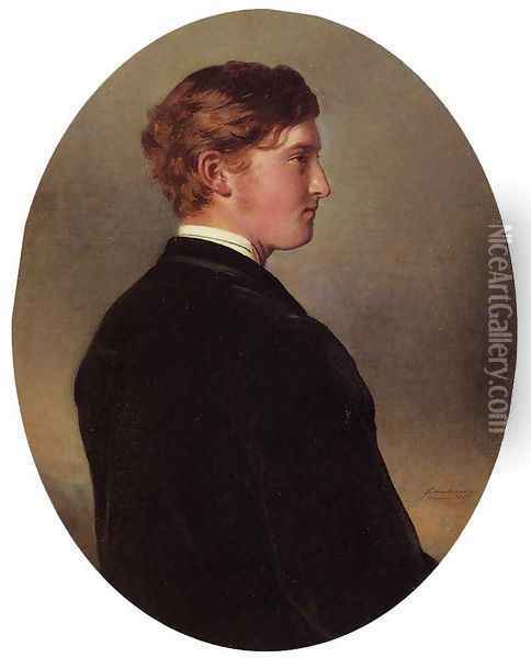 William Douglas Hamilton, 12th Duke of Hamilton Oil Painting - Franz Xavier Winterhalter