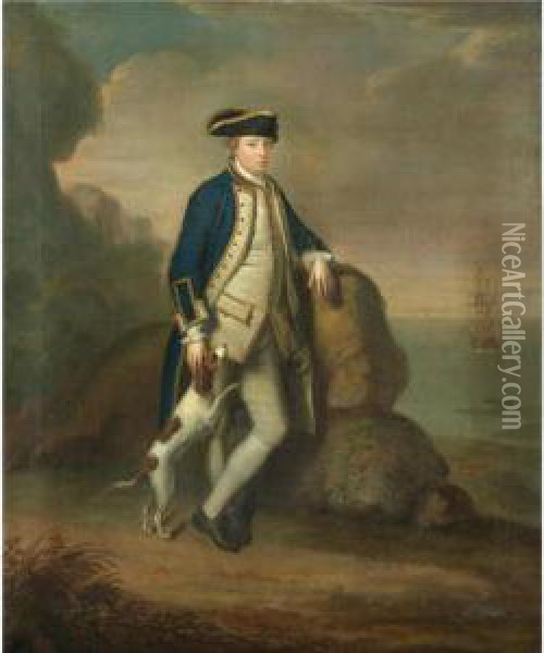 Portrait Of Edward Michael Pakenham, 2nd Baron Longford (1743-1792) Oil Painting - Robert Hunter