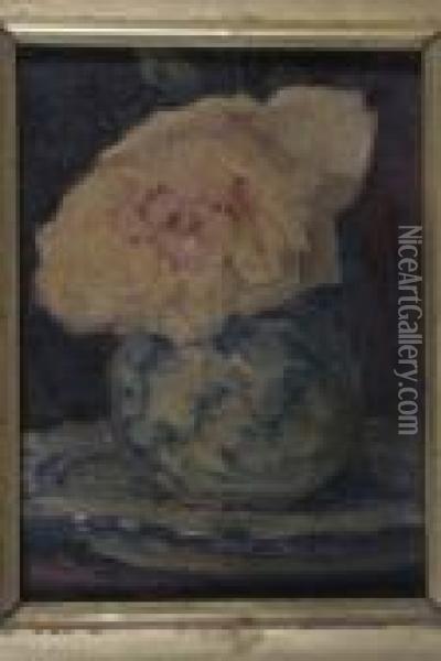 Rose Dans Un Vase Oil Painting - Federico Rossano