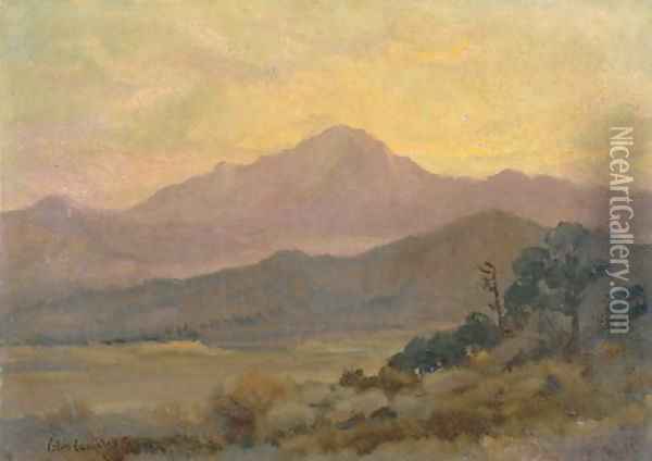 Pikes Peak, Colorado Oil Painting - Colin Campbell Cooper