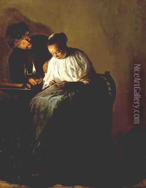 The Proposition 1631 Oil Painting - Judith Leyster