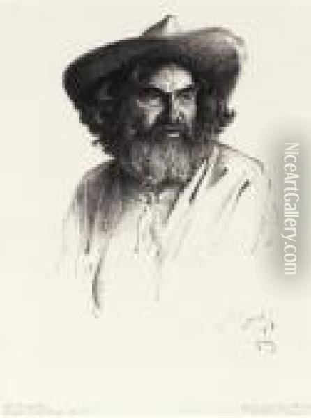 The Prospector Oil Painting - W. Herbert Dunton