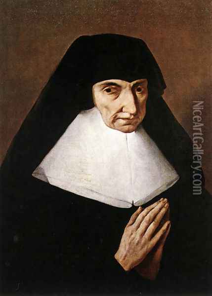 Portrait of Catherine de Montholon Oil Painting - Jean Tassel