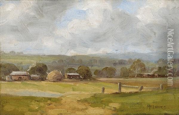 Rural Farm Scene Oil Painting - William Beckwith Mcinnes