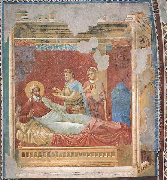 Scenes from the Old Testament 2 Oil Painting - Giotto Di Bondone