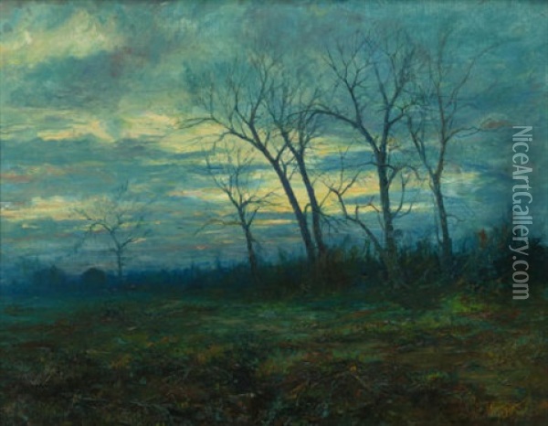 Eventide Oil Painting - William Lamb Picknell