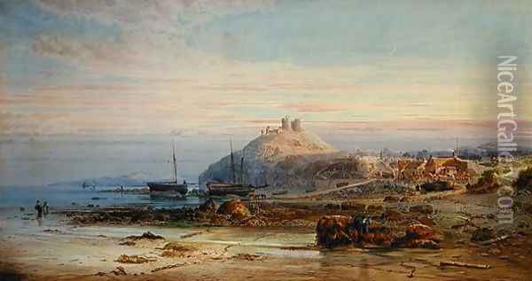 Cricceith Castle Oil Painting - George Wolfe