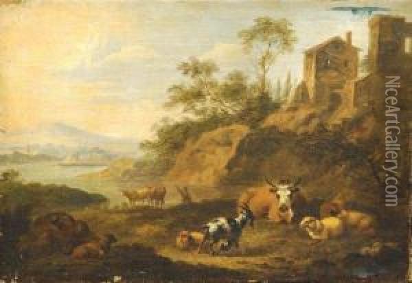 Paysage De Riviere Oil Painting - Rembrandt Van Rijn