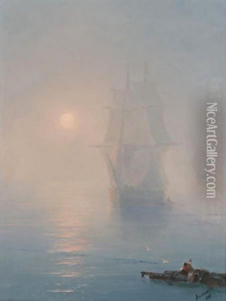 The Rescue 2 Oil Painting - Ivan Konstantinovich Aivazovsky