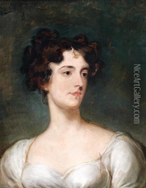 Portrait De Femme Oil Painting - Sir Thomas Lawrence