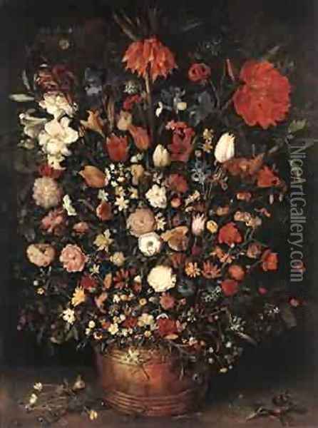 The Great Bouquet 1607 Oil Painting - Jan The Elder Brueghel