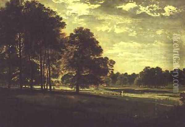 Kensington Gardens Oil Painting - John Martin