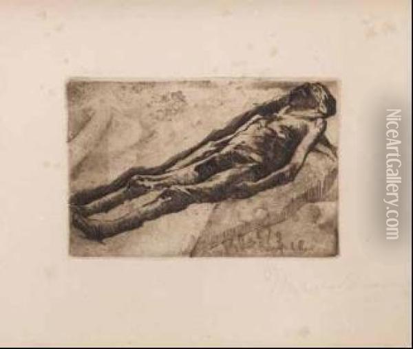 L'annegato Oil Painting - Umberto Boccioni