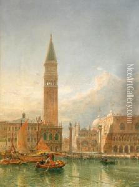 Venedig Oil Painting - Edward Alfred Angelo Goodall