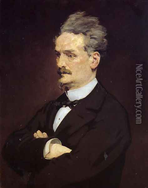 Portrait of M. Henri Rochefort Oil Painting - Edouard Manet