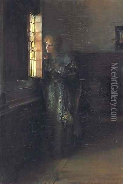 Love's Curse Oil Painting - Laura Theresa Epps Alma-Tadema