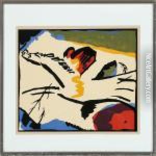 Klange Oil Painting - Wassily Kandinsky