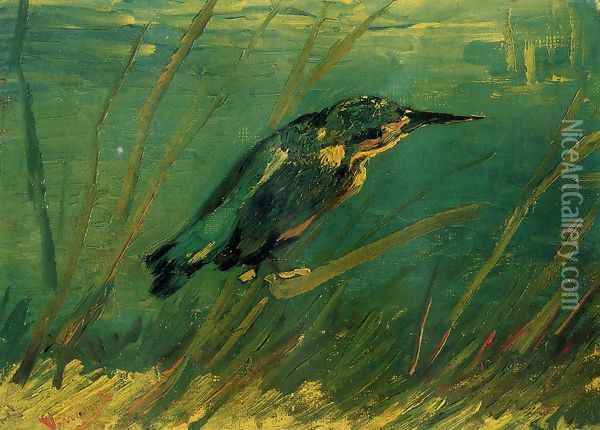 The Kingfisher Oil Painting - Vincent Van Gogh