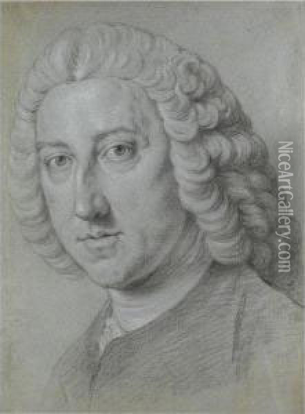 Portrait Of William Pitt Oil Painting - Hoare, William, of Bath