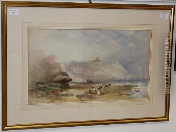 Coastal View Oil Painting - George Bryant Campion