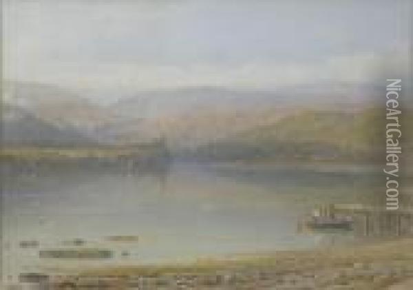 Loch Aline, Argyllshire Oil Painting - George Arthur Fripp